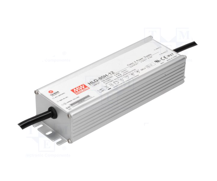 MEANWELL- HLG-80H-20  Led Sürücü - Güç kaynağı
