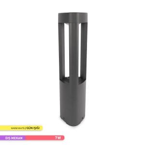 ACK 3000K 50 cm x 26 cm 12,5 cm 7W LED Bahçe Armatürü Dallas AG43-02102
