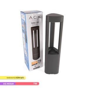 ACK 3000K 50 cm x 26 cm 12,5 cm 7W LED Bahçe Armatürü Dallas AG43-02102