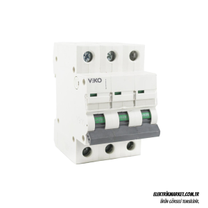 Viko 3 Kutuplu C 3x63A Otomatik Sigorta 4VTB-3C63