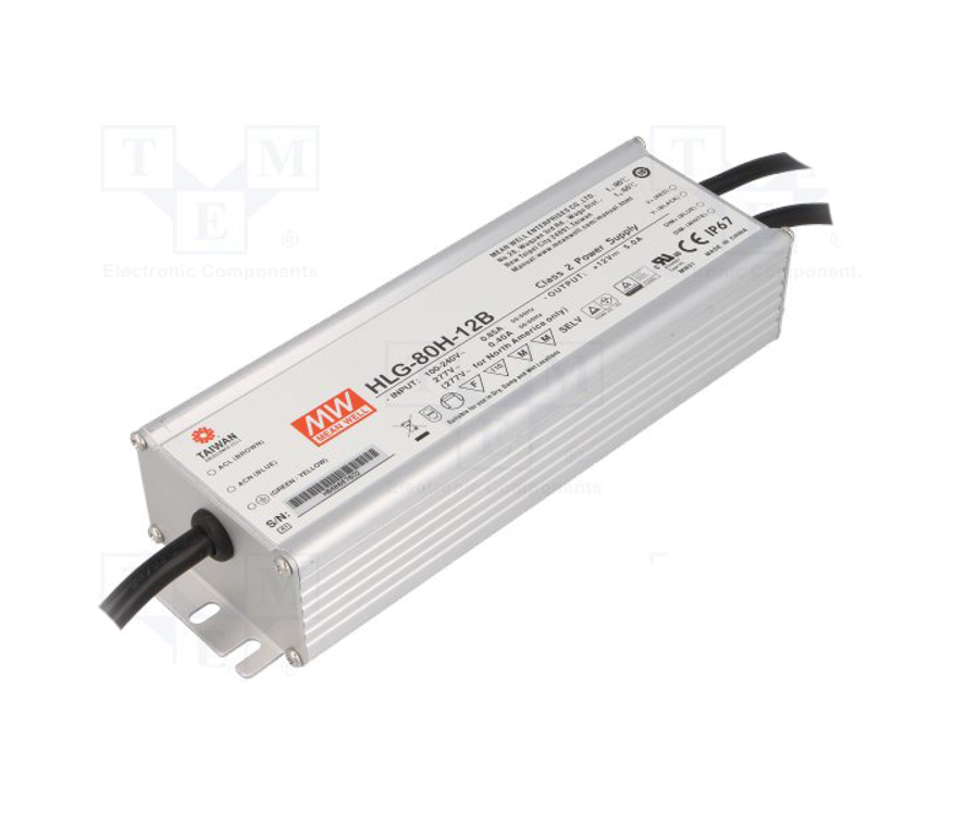 MEANWELL- HLG-80H-30B  Led Sürücü - Güç kaynağı