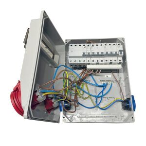 Tem IP67  Kombinasyon Kutusu Ön 2 Ad. IP44 5x32A CEE + 2 Ad. 1x16 Yan