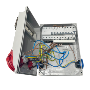 Tem IP67  Kombinasyon Kutusu Ön 2 Ad. IP44 5x32A CEE + 2 Ad. 1x16 Yan