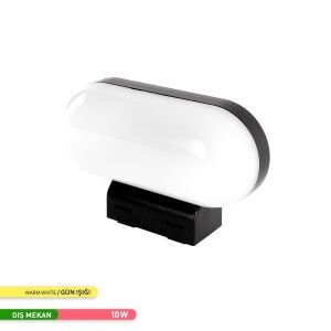 ACK 10W 3000K 16,2 cm x 7,5 x 10,2 cm LED Duvar Armatürü AG40-01602