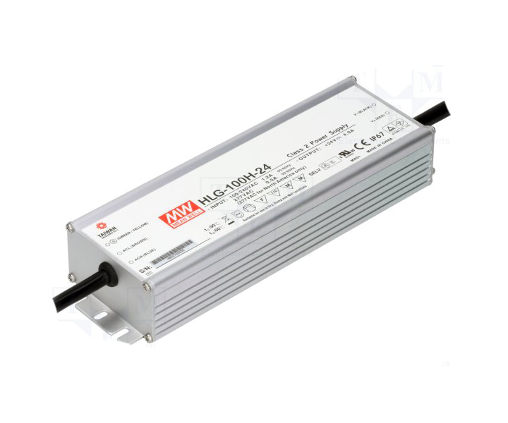 MEANWELL- HLG-100H-42  Led Sürücü - Güç kaynağı