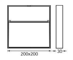Jupiter 3000K Gün Işığı GU10 LED Bahçe Aplik LW453 S