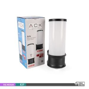 ACK Sensörlü 25 cm x 11,5 cm Bahçe Duvar Apliği AG56-04021
