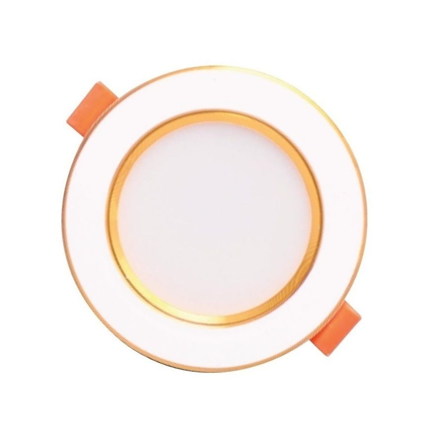 Kdl114 5w Beyaz + Gold Kasa Spot 3000k
