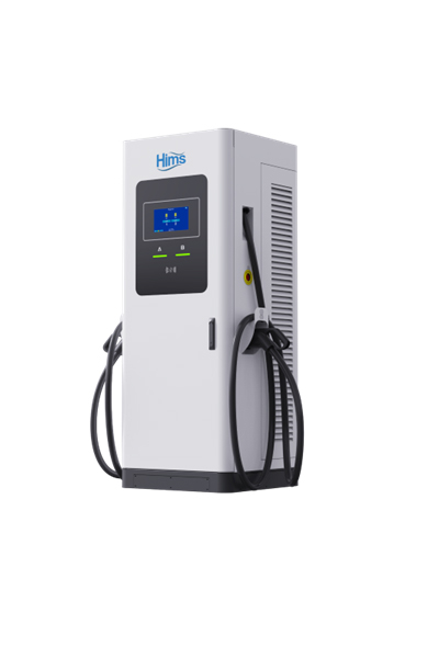 Hims HCDC-S2-60 Çift Soketli 60 kW DC Hızlı Elektrikli Araç Şarj İstasyonu