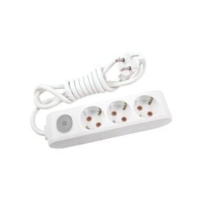 Toptan Viko Multi-Let 3 Mt. Üçlü Priz Topraklı Anahtarlı Çocuk Korumalı Kablolu 90 11 73 03