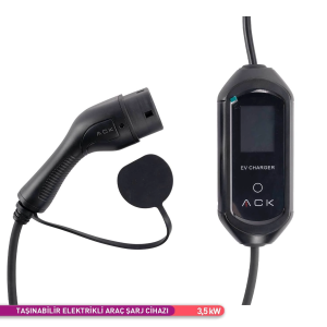 ACK Taşınabilir Elektrikli Araç Şarj Cihazı 16A 3,5 kW AE01-02021