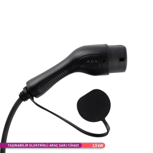 ACK Taşınabilir Elektrikli Araç Şarj Cihazı 16A 3,5 kW AE01-02021