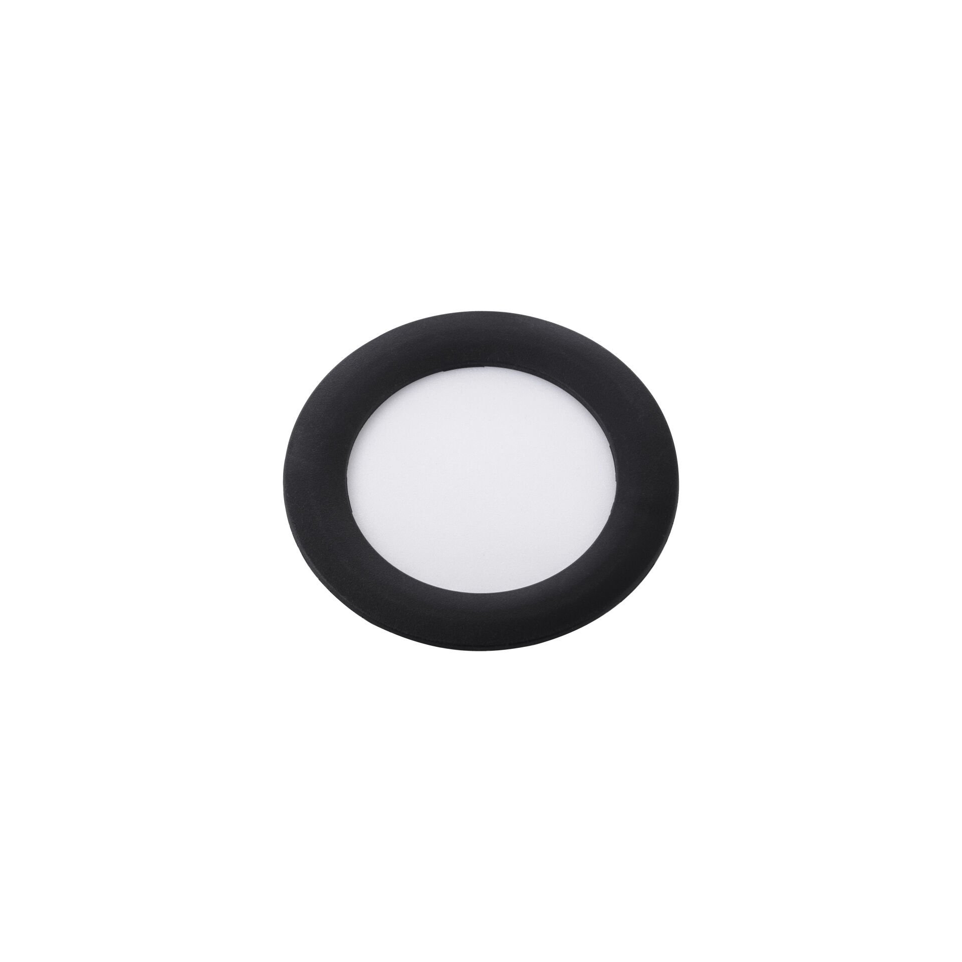 ZMR 6W Siyah Kasa Yuvarlak Slim Led Panel Aluminyum Soğutuculu ZMR-202/S.