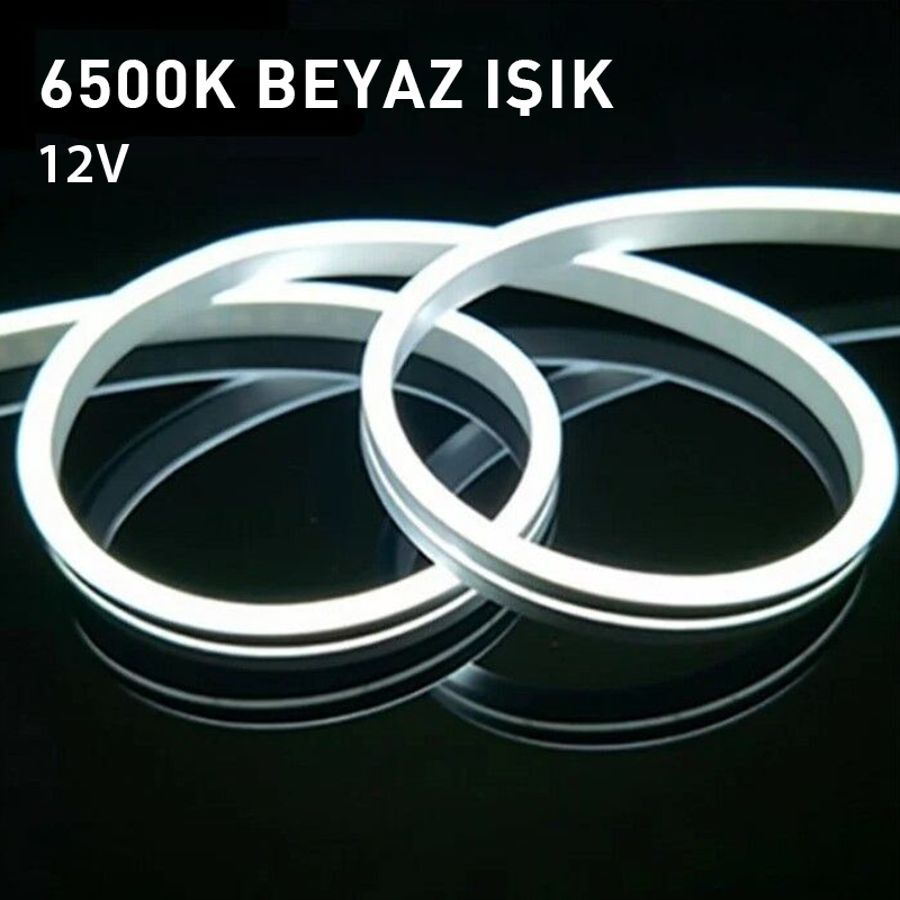 Cata 12V Beyaz Neon Led CT-4555B