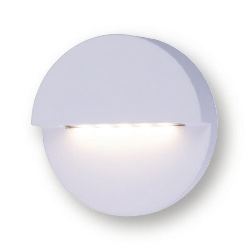 Jupiter LW390 B LED Basamak Armatürü 1,25W 3000K Beyaz Yuvarlak