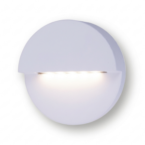 Jupiter LW390 B LED Basamak Armatürü 1,25W 3000K Beyaz Yuvarlak