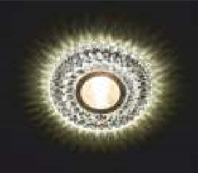 Cata Hanımeli Cam Spot Led Çerçeveli CT-6583 (Ampül ve Duy Hariç)