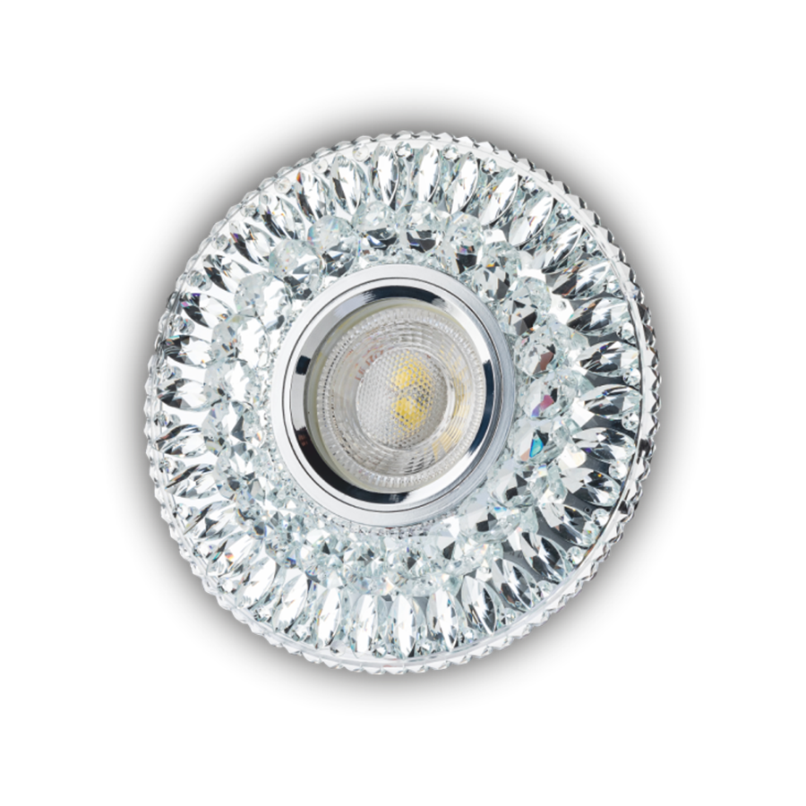 Cata Hanımeli Cam Spot Led Çerçeveli CT-6583 (Ampül ve Duy Hariç)