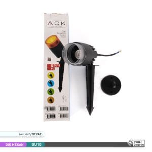 ACK Beyaz Cam PC Çim Armatürü AG56-01050