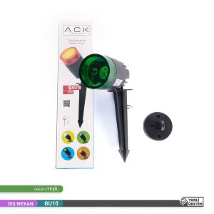ACK Yeşil Cam PC Çim Armatürü AG56-01055