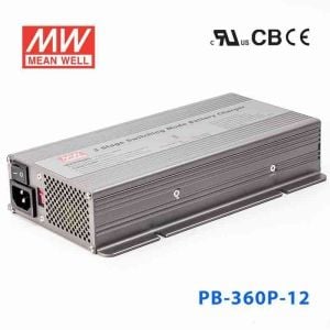 MEANWELL- PB-360P-12 	14.4Vdc 24.3Amp 80~240Ah  Akü Şarj Cihazı