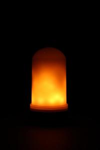 Cata 5W Led Alev Ampul Amber Işık E27 Duylu CT-4059