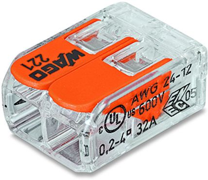 WAGO 2x2.5 - 4mm Buat Klemensi (NYA-NYAF)
