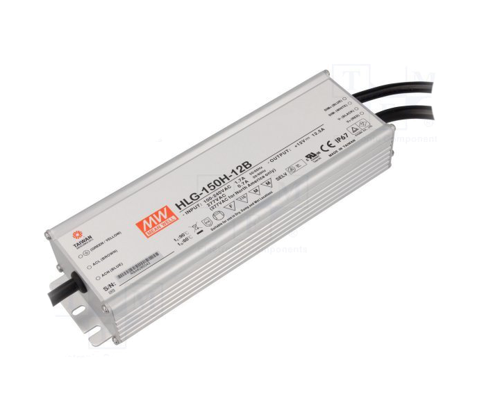 MEANWELL- HLG-185H-36B  Led Sürücü - Güç kaynağı
