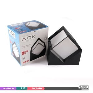 ACK 26,8 cm x 25,3 cm Bahçe Set Üstü Armatürü AG55-06021