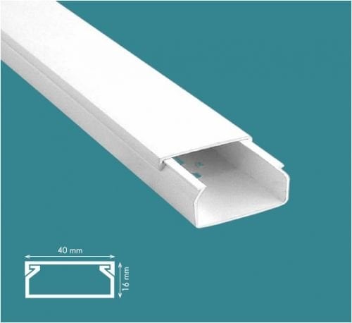 Mutlusan 40x16 mm Kablo Kanalı-Eko