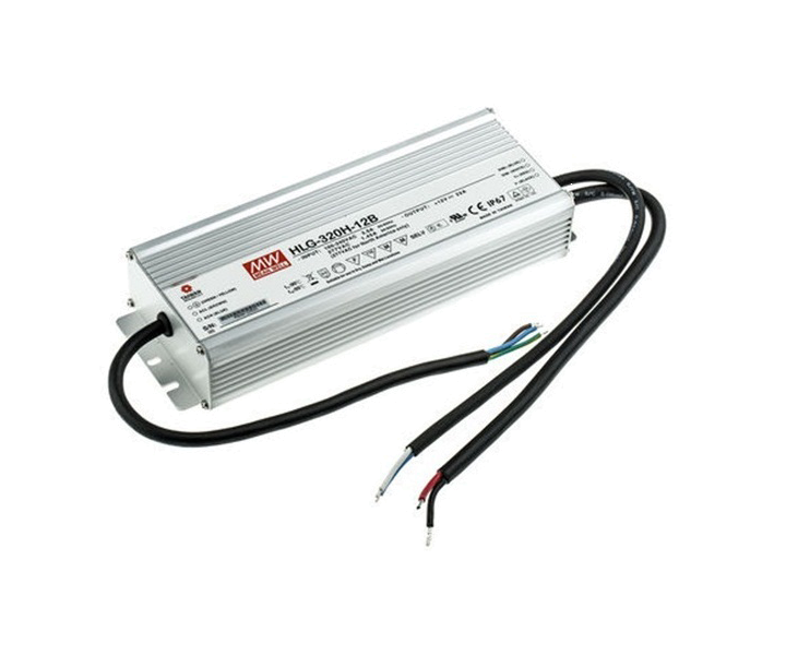 MEANWELL- HLG-320H-48B  Led Sürücü - Güç kaynağı