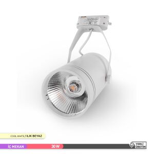 ACK 30W 4000K Naturel Beyaz COB LED Ray Armatür AD30-01910