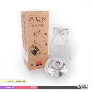 ACK 30W 4000K Naturel Beyaz COB LED Ray Armatür AD30-01910