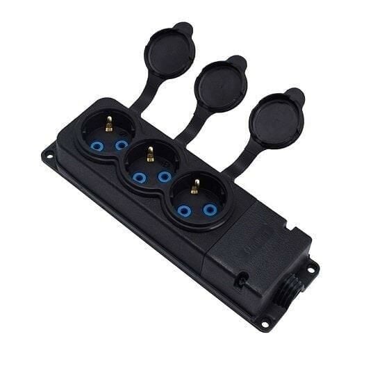 Bylion Kauçuk Monafaze Üçlü Grup Priz