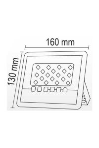 Forlife 60W SOLAR Led Sokak Projektör FL-3145