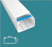 Mutlusan 80x40 mm Kablo Kanalı-Eko