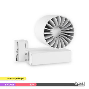 ACK 30W 3000K COB LED Ray Armatür AD30-04000