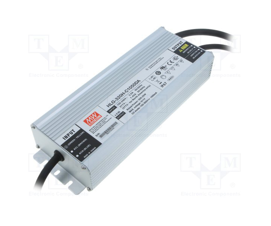 MEANWELL- HLG-320H-C700DA  Led Sürücü - Güç kaynağı