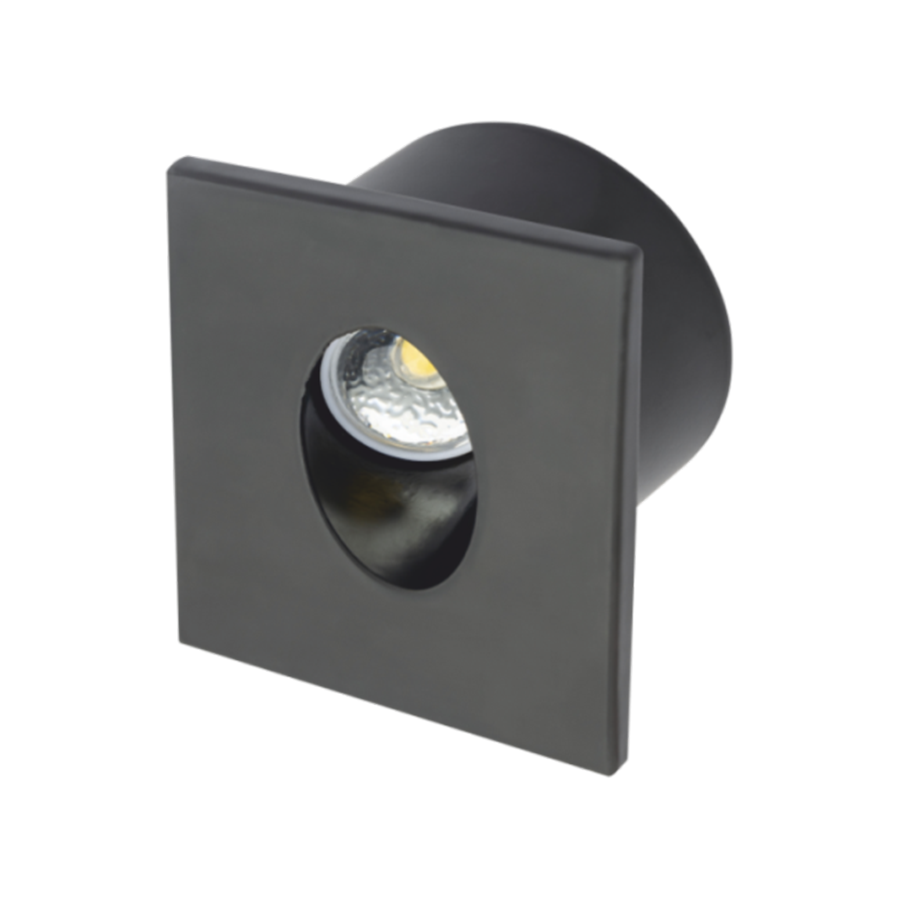 Cata 3W 6400K Beyaz IşıkLedli Koridor Armatürü Siyah Kasa CT-5179S B