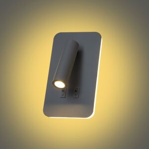 Noas 3+7W 3200K Gün Işığı Siyah Ronda Led Dekoratif Aplik YL85 0732