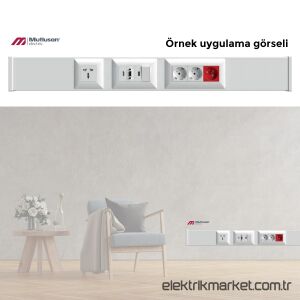 Mutlusan Telefon Konnektörü Cat3  (RJ 11/12 6 Kontak)