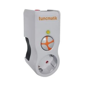Tunçmatik Tekli Beyaz Powersurge Akım Korumalı Priz TSK5078 - TSK19019