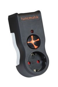 Tunçmatik Tekli Siyah Powersurge Akım Korumalı Priz TSK5079 - TSK19020