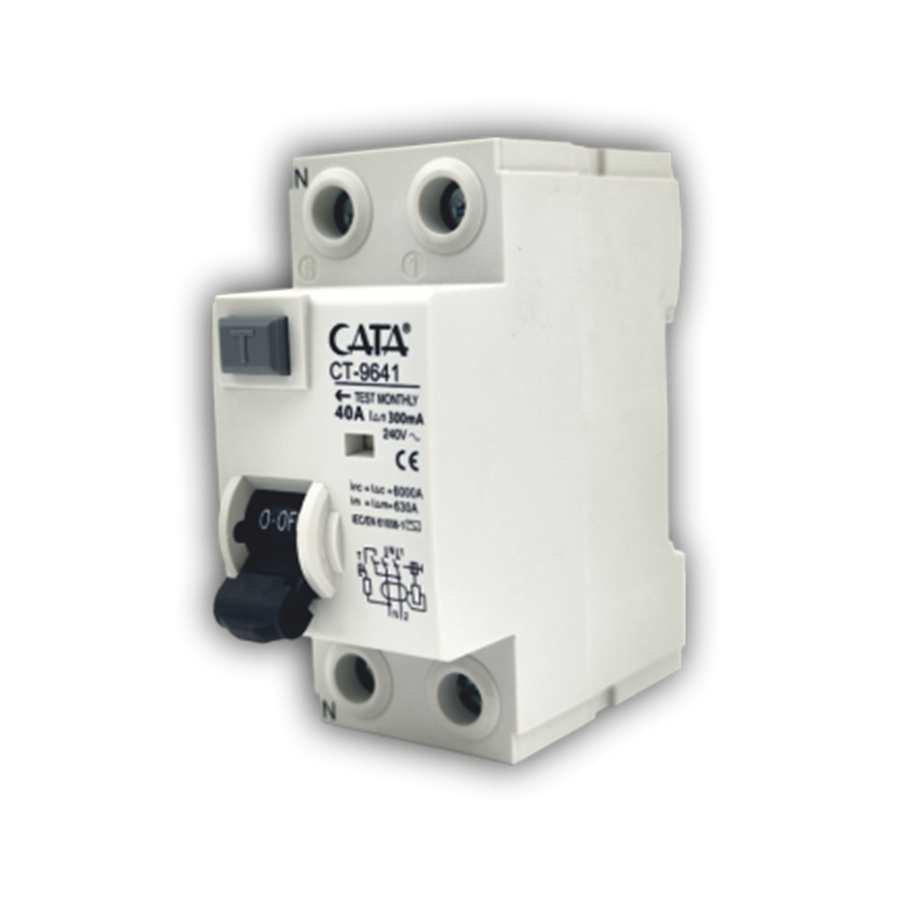 Cata  (300mA / 40AMP / Monofaze) Kaçak Akım Rölesi CT-9641
