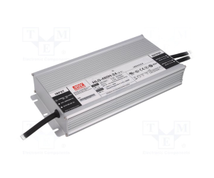 MEANWELL- HLG-480H-54  Led Sürücü - Güç kaynağı