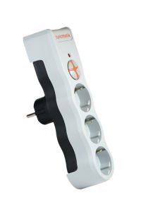 Tunçmatik Üçlü Beyaz Powersurge Akım Korumalı Priz TSK5083 - TSK19009