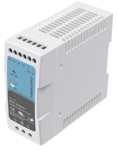 Mervesan 12V 5.0A 60W Slım Ray Montaj AC/DC (SMPS) Adaptör MT-MDR-60-12