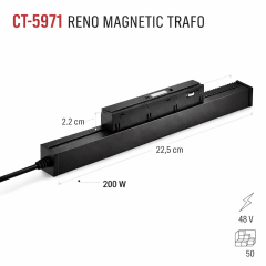 Cata Reno Magnetic Trafo 200w CT-5971