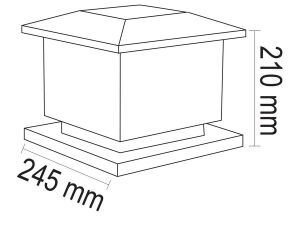 Forlife 15W-3200K-6500K Solar Dekoratif Set Üstü Armatür FL-3280