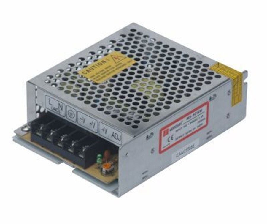 Mervesan 12V 20.0A 250W Power Metal Kasalı İç Mekan Adaptör AC/DC (SMPS) MRW-250-12